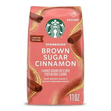 Starbucks Brown Sugar Cinnamon Flavored Ground Coffee, 100% Arabica, 11 oz
