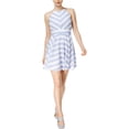 thumbnail image 1 of Vestido maison Jules Kimberly Fit & Flare Azul Grande, 1 of 1