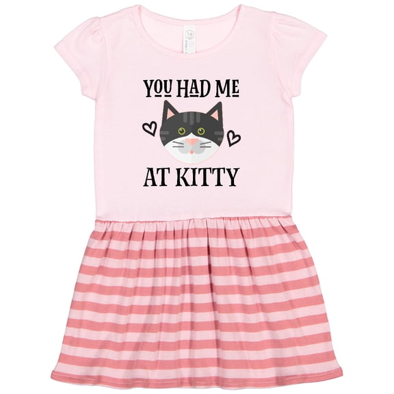 Inktastic Kitty Cat Baby Kitten Gift Toddler Girl Dress