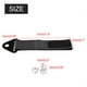 thumbnail image 2 of Correa de remolque universal para carreras, cuerda de remolque de alta resistencia para parachoques delantero y trasero, color negro Ecomeon  no, 2 of 4