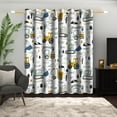 thumbnail image 6 of Lfeey Blackout Curtains for Kids Room Decor, Cartoon Engineered Excavator, 42x84 inch, 2 Panels, 6 of 6