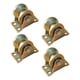 thumbnail image 2 of Rodillos de rodamiento de rodillos para puerta corredera, rueda en forma de V, 4 Uds., con soporte, polea de puerta corredera de alta resistencia para, 2 of 7