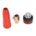 thumbnail image 2 of Quick Fitting Cable Connector, Welding Cable Panel Connector Plug DKJ25-95  Quick Fitting 1PcsDKJ10-25Black, Welding, TIG Welding Equipment, 2 of 8