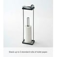 thumbnail image 2 of Yamazaki USA Tower Toilet Paper Stand with Tray by Yamazaki Home Black Black Finish, 2 of 5