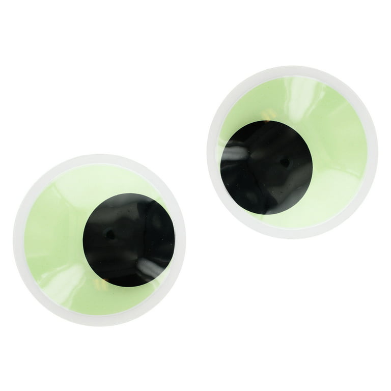 Essentials by Leisure Arts Eyes Sticky Back Moveable 6 Glow in the Dark  2pc Googly Eyes, Google Eyes for Crafts, Big Googly Eyes for Crafts, Wiggle  Eyes, Craft Eyes 