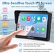 thumbnail image 3 of Carpuride Motocicleta Carplay Screen con Soporte BM05 Wireless Android Auto, Pantalla Táctil Impermeable de 7", Bluetooth Dual, Controlador con Cable, Navi (W702S Pro), 3 of 11