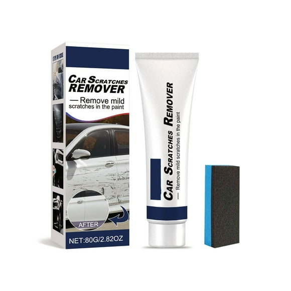 Cameland 20/80g Of Car Scratch Repair Paste+sponge Car Paint Scratch Repair Paint Polishing Repair Paste
