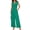 Green, variant on Summer Jumpsuits For Women 2024 Loose Wide Leg Sleeveless Jumpsuit Red L