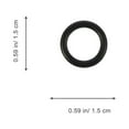 thumbnail image 3 of Ring Washer Flat Washers O Sealing Appliances Pressure Daily Tool Grommet Rubber Electrical Machine Washing Seal Backup, 3 of 9