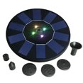thumbnail image 2 of DOLITY Solar Floating Pump LED Lights for Garden Pond Patio Lawn 1.4W 3.7V, 2 of 9