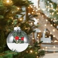 thumbnail image 7 of OUNONA 20pcs DIY Clear Christmas Ornament Balls Plastic Christmas Balls for Special Occasions, 7 of 7