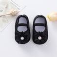 thumbnail image 6 of Newborn Baby Girls Shoes Cute Flower Decoration Soft Sole Shoes, 6 of 8