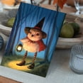 thumbnail image 6 of Tree-Free Greetings Halloween Greeting Card 2 Pack, 100% Recycled Paper, 5x7, Chick or Tweet (GT63133), 6 of 7