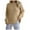 Khaki, variant on Essentials Women's Sweater Oversize Solid Long Sleeve Crew Neck Knit Warm Casual Winter Sweaters