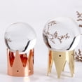 thumbnail image 3 of Cheers.US 4Pcs/Set Metal Display Stand, Sphere Holder Metal Display Stand for Crystal Glass Lens Ball Divination Photography Lensball Base for 50/60/70/80mm Magic Sphere Globe Holder, 3 of 7