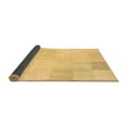 thumbnail image 2 of Ahgly Company Indoor Square Solid Brown Modern Area Rugs, 5' Square, 2 of 4