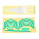 thumbnail image 1 of Conjunto de ers reflectantes, accesorios de alta visibilidad, señal de seguridad, ers laterales de advertencia para Verde blanco, 1 of 4