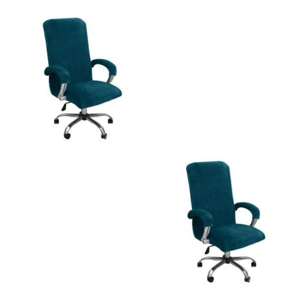 Monstrate 3 fundas para sillas gruesas y afelpadas suaves y acogedoras para una máxima comodidad decoración embellecedora Deepwater Blue L Azul de aguas profundas L 2Conjunto