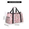 thumbnail image 3 of Fotbe Orchids Flowers Bolsa de Viaje con Estampado, Bolsa de Fin de Semana para Mujer con Compartimento para Zapatos, Bolsa de Gimnasio con Bolsillo Húmedo, 3 of 7