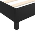 thumbnail image 5 of vidaXL Box Spring Bed with Mattress Black 137x190 cm Faux Leather, 5 of 5