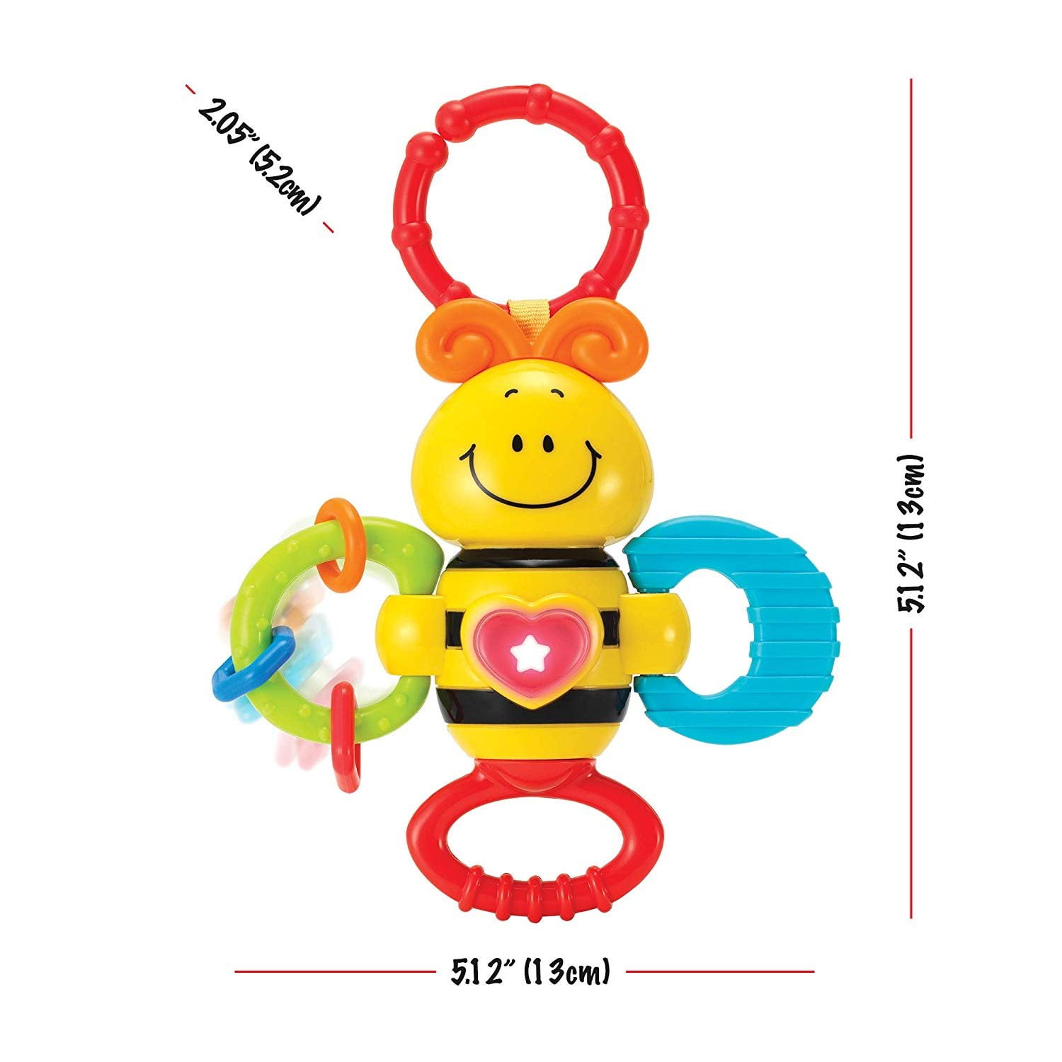 light up baby rattle