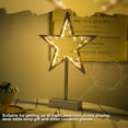 thumbnail image 3 of LED Night Light, 20pcs LEDs Star Shape PVC Material Star Table Lamp, Warm White Home Display for Bedroom, 3 of 7