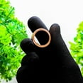thumbnail image 6 of Pure Copper Handmade 2mm Heavy Thick Band Ring Ethnic Gift Jewelry for Men and Women, 6 of 9