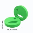 thumbnail image 2 of 2Pcs Water Fitness Discs, Foam Resistance Paddles, Pool Aerobic Workout for Adults Teens, Aquatic Exercise Equipment, Swim Training Paddles, Water Aerobics Gear​, Green, 2 of 5