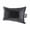 Black Dark Grey, variant on 3D Optical Illusion Outdoor Pillows for Chaise Lounge Chair Beach Headrest Pillow Set of 2 Waterproof Lumbar Pillows with Insert Visual Trap Looks Like Holes Green Grey Pillow for Patio Pool 12"x20"