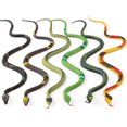 thumbnail image 1 of Simulation Snake Toys, Realistic Soft Rubber Snake Figure Scare Birds and Squirrels, Rattlesnake Toy Model, Halloween Decoration Prank Props Party Favors, 1 of 8