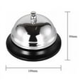 thumbnail image 5 of Call Bell, Service Bell: Loud & Soft Sound, Attention-Grabbing Ring For Hospitality Service Essential And Widespread Use In Restaurants, Hotels, Schools, And More (10*8cm), 5 of 5