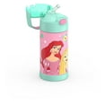 thumbnail image 5 of Thermos Kids Vacuum Insulated Funtainer Water Bottle with Flip Up Straw, 355ml, Princess, 5 of 5