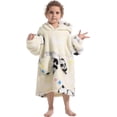 thumbnail image 2 of Wehilion 2-6YR Oversized Sweatshirt Hooded Blanket Sherpa Hoodie for Girls Boy Wearable Blanket Hoodie for Kids Toddlers, 2 of 6