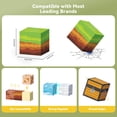 thumbnail image 3 of NCOSMOS 54PCS Magnet Blocks, Magnetic Building Block Toy for Kid 3+,Strong Magnetism,Montessori STEM Magnet Cube(Fantasy Animal Forest), 3 of 7