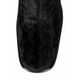 thumbnail image 3 of Jeffrey Campbell Women NAISSANCE BLACK CRUSHED VELVET FAUX SUE, 3 of 4