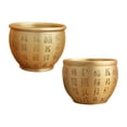 thumbnail image 1 of Jarrones de latón pequeños Macarena cilindro decorativo manualidades decoración de oficina Estilo B, 1 of 8