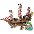 thumbnail image 3 of Melissa & Doug Pirate Ship 3-D Puzzle and Ship in One (100+ pcs, 21 x 16 x 5.25 inches, assembled), 3 of 10