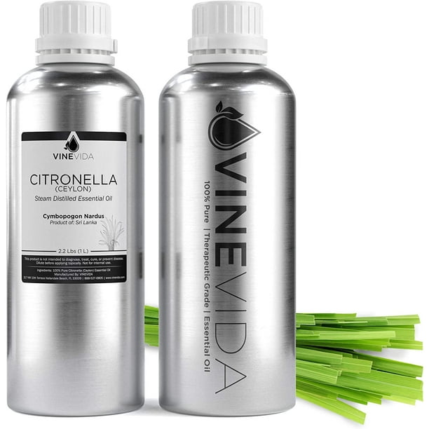 Bulk Citronella (Ceylon) Essential Oil 32 Oz Citronella Essential Oil