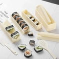 thumbnail image 2 of 3pcs/set Sushi Maker Equipment Kit Japanese Rice Ball Cake Roll Mold Multifunctional Mould Making Tools, 2 of 5