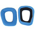thumbnail image 3 of MERIGLARE Paire de Coussinets de Remplacement pour Écouteurs Logitech G35 G930 G430 F450 Bleu, 3 of 9