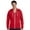 Red, variant on Bella + Canvas Unisex Poly-Cotton Sponge Fleece Full-Zip Hooded Sweatshirt
