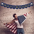thumbnail image 4 of Navy Boot camp Party Decorations,Navy Bound Banner For Military Recruits Navy Farewell Party Welcome Ceremony Party, 4 of 5