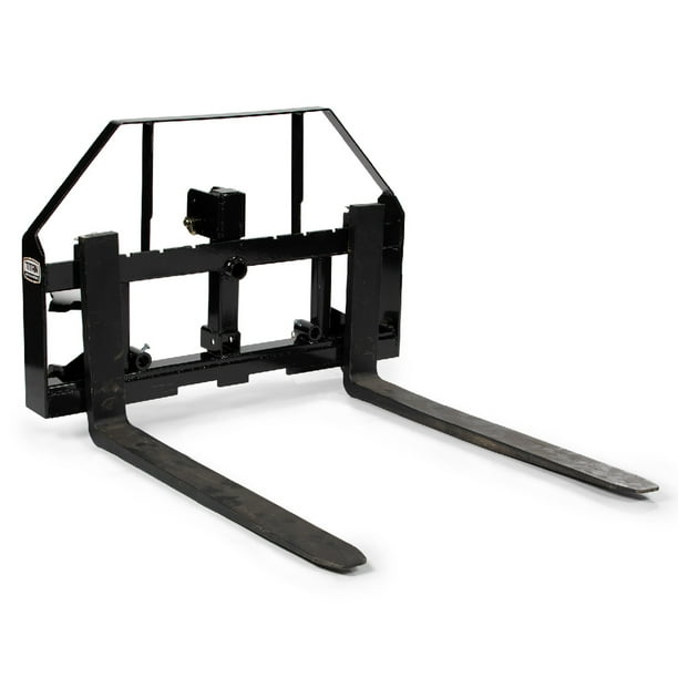 Titan Attachments Pallet Fork Frame Attachment with 48" Fork Blades