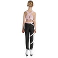 thumbnail image 4 of Zaldita Kids Girls Training Outfit Tracksuit Dance Tank Tops Sport Bra and Yoga Pants Ballet Tights Set Pink 10, 4 of 7