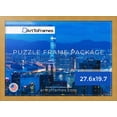 thumbnail image 3 of ArtToFrames 27.6x19.7 Inch - 70x50 CM Gold Puzzle Frame for 1000 piece Puzzles.1.25 Inch Custom MDF Puzzle Frames, Classic Gold - Comes with Economy Acrylic, 3 of 6
