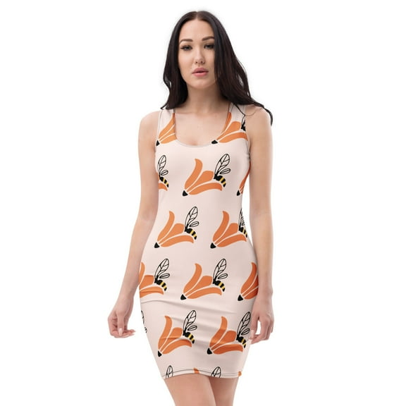 Fox Blossom Bodycon Dress (XS)