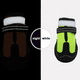 thumbnail image 4 of Zapatos impermeables para perros con correas reflectantes y ajustables y protectores de patas con suela resistente a la abrasión, paquete de 4 MFZFUKR CPB-DE-LYY2092-5, 4 of 5
