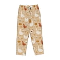 thumbnail image 4 of Xecao Autumn and Thanksgiving Women's Straight Lounge Pajama Pants: The Epitome of Relaxed Sleepwear, 4 of 9