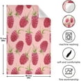 thumbnail image 3 of Dreamtimes Soft Absorbent Reusable Kitchen Towels, Set of 4|28x18 in, Raspberry Dining Kitchen Living Room Tea Towels Dish Towels Decorative Towels, 3 of 7