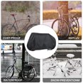 thumbnail image 4 of Funda para bicicleta Funda para coche Funda para lluvia y polvo Funda para sol para bicicleta Funda para coche Funda para lluvia y polvo Funda para sol Tela Oxford negra 210d talla S: 170*60*851 piezas Electrónica, 4 of 5